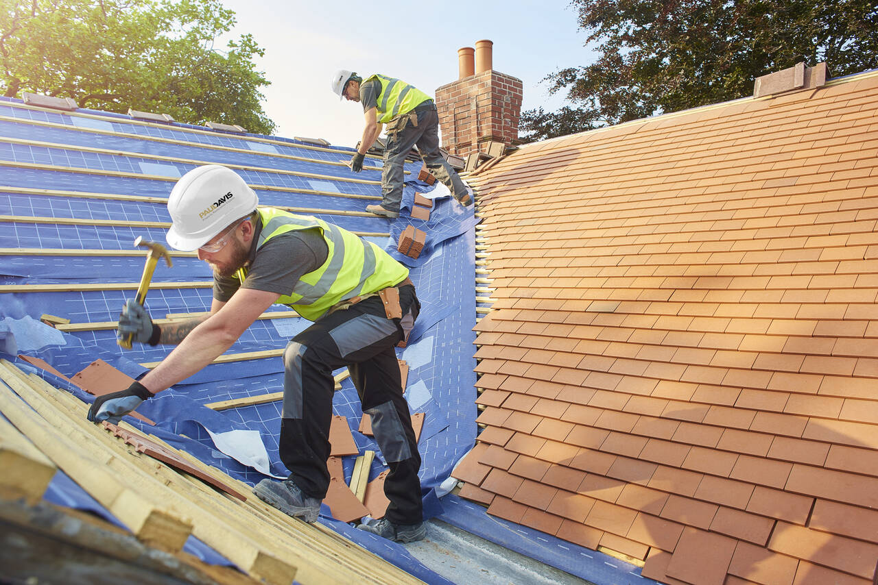 Monsoon roof damage repair on a Phoenix home by Paul Davis